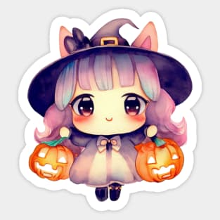 Little Cuties - Wee Witch Sticker